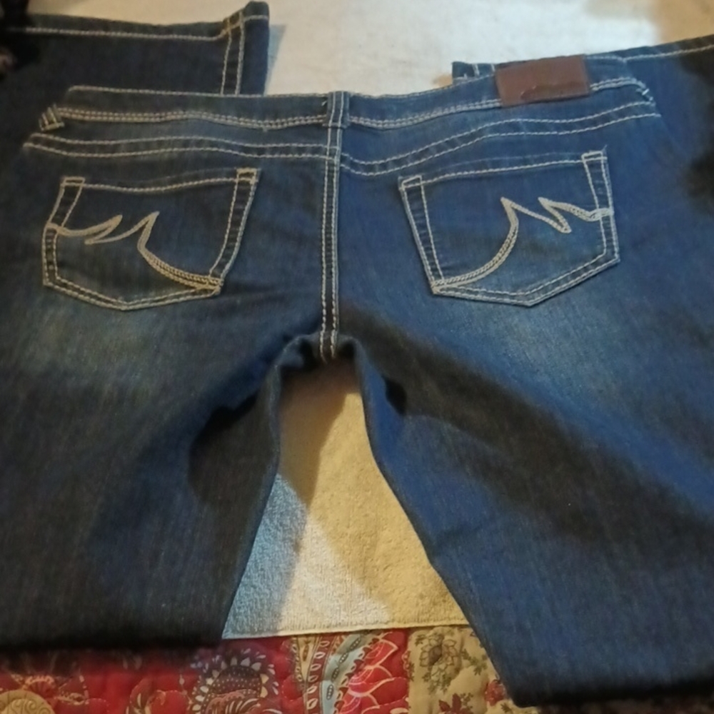 Maurices Dark Blue Boot Cut Jeans